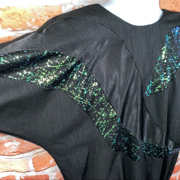 Vintage Weise sparkly ladies blouse 36 Large - Picture 4 of 10